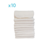 Lot de 10 inserts en bambou et microfibre Te2